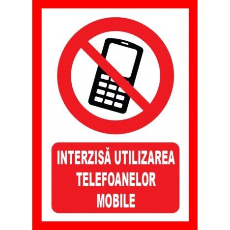 Placuta interzisa utilizarea telefoanelor mobile